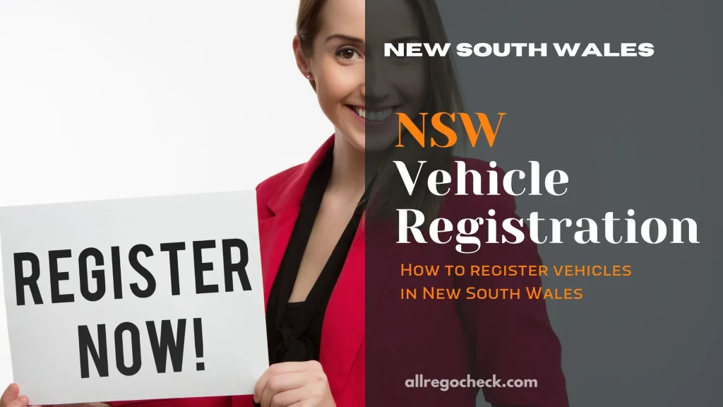 NSW Vehicle Registration