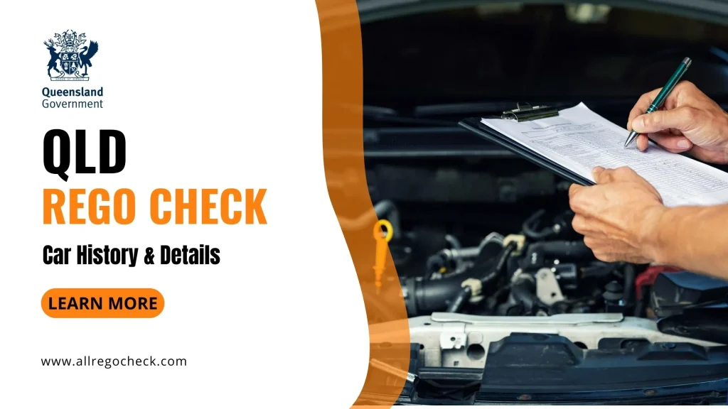 QLD Rego Check 2024 Registration Check in Queensland