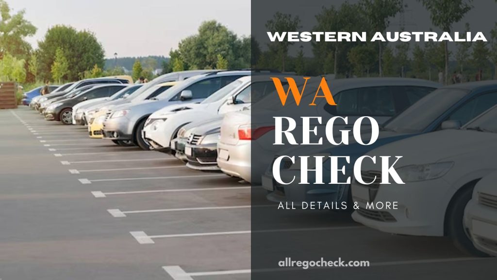 Rego Check WA