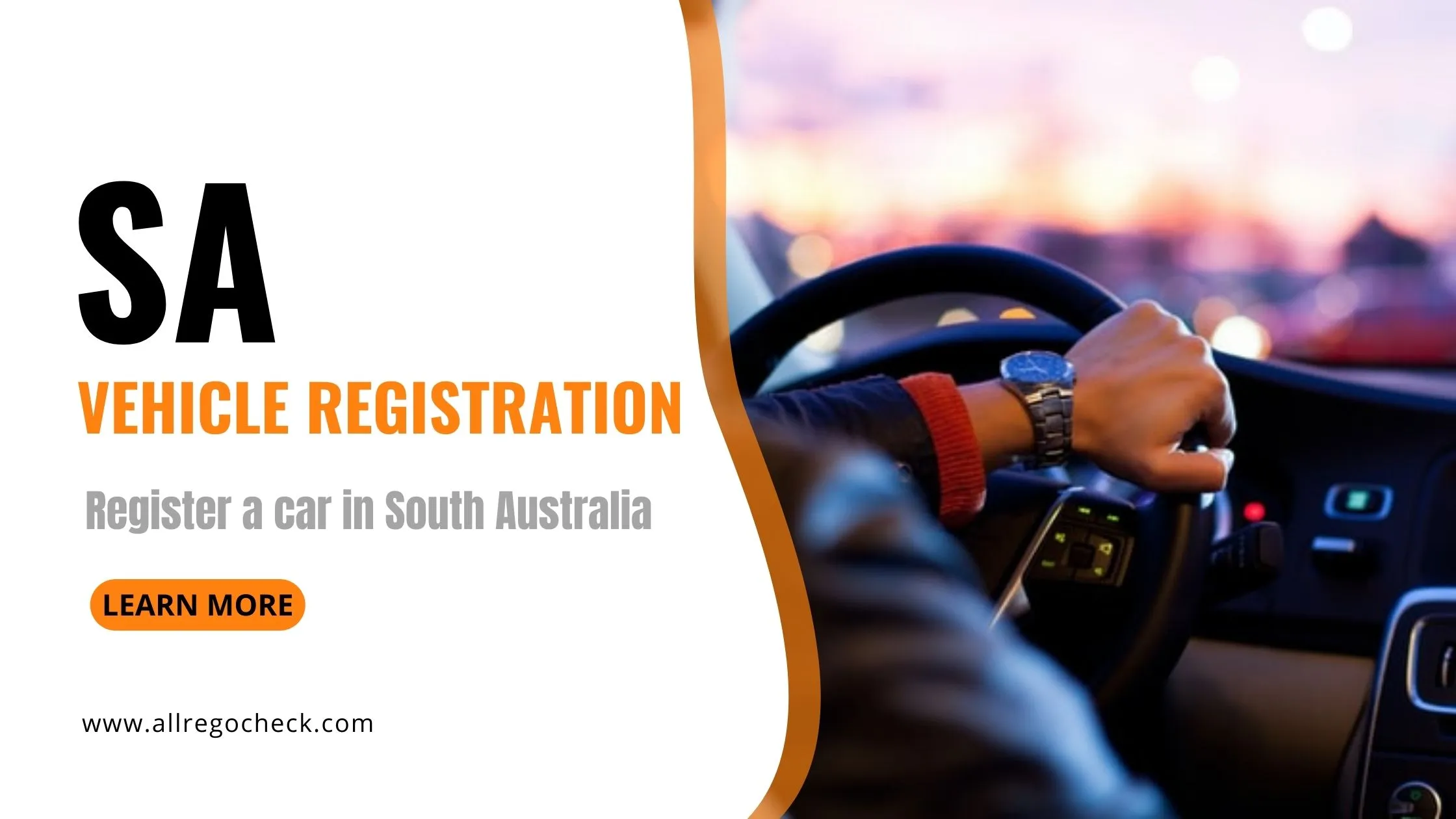 SA vehicle registration