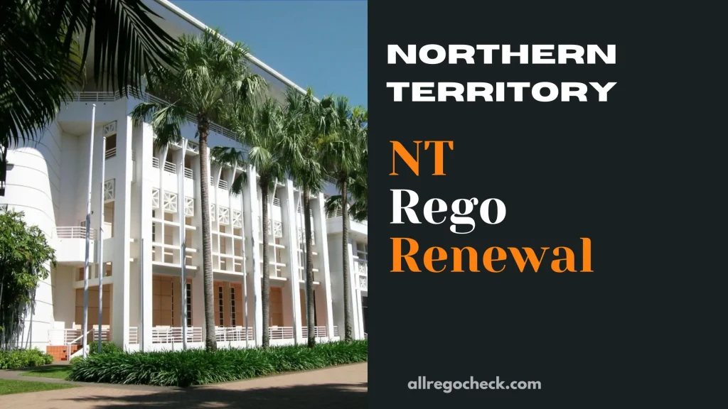 Northern Territory Rego Renewal