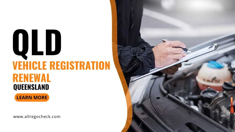 Qld Vehicle Registration Renewal